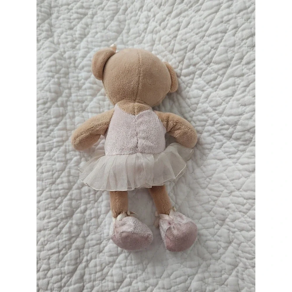 Ballerina Teddy Bear Plush Stuffed Animal Pink Tutu Flower Girl Gift‎